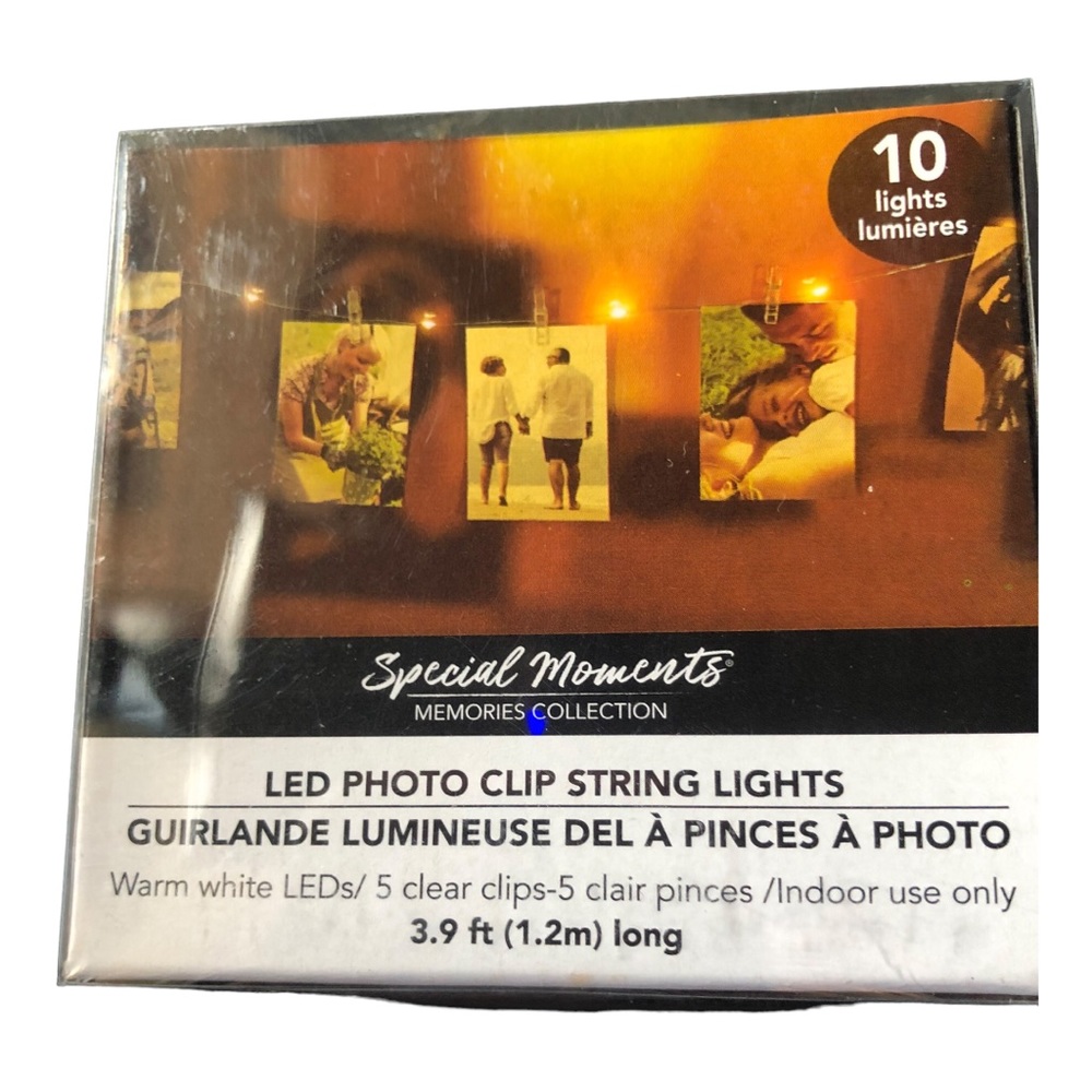 3pack of LED photo‎ clip string lights new
